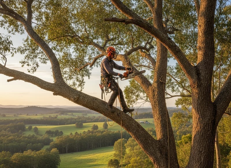 Tree Pruning performed by Dandenong Ranges Arborist in the Dandenong Ranges