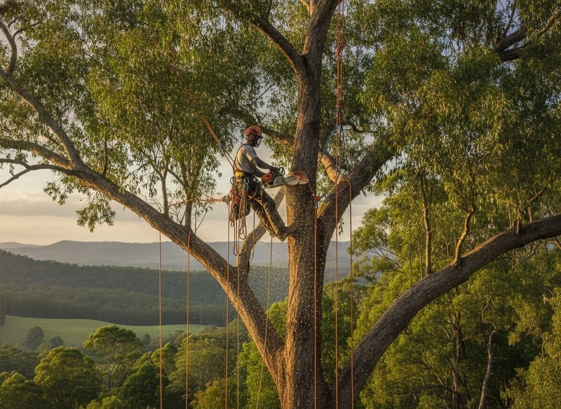 Tree Removal performed by Dandenong Ranges Arborist in the Dandenong Ranges